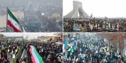 نمایش وحدت ملی در سالگرد پیروزی انقلاب/ شعار «مرگ بر آمریکا» در بزرگترین تجمع سالیانه ایرانیان