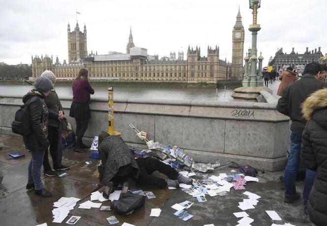 حمله تروریستی به پارلمان انگلیس در سالگرد حملات بروکسل + تصاویر