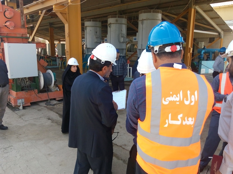 گزارش تصویری/ بازدید کمیته بازرسی پدافندغیرعامل استان از شرکت تولید، بهره برداری و انتقال آب جنوب شرق خوزستان