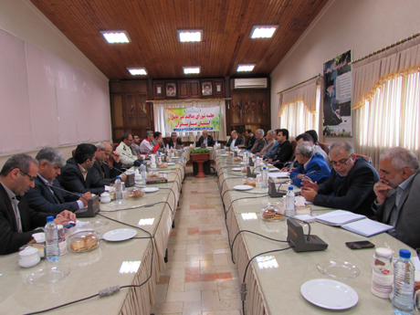 سومین جلسه مشترک شورای پدافند غیرعامل  و قرارگاه زیستی مازندران برگزار شد