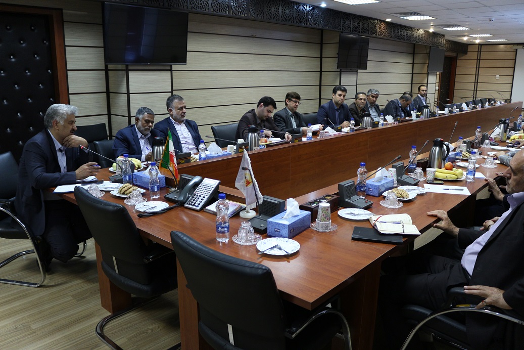 برگزاری جلسه مشترک معاونت انرژی و جانشین قرارگاه سایبری بامدیرکل آذربایجان شرقی + عکس