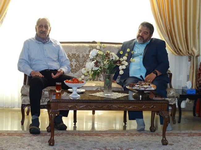 دیدار رئیس سازمان پدافند غیر عامل کشور با فرمانده سابق لشکر 64 پیاده ارومیه + تصاویر