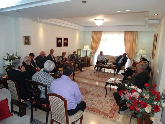 دیدار رئیس سازمان پدافند غیر عامل کشور با فرمانده سابق لشکر 64 پیاده ارومیه + تصاویر